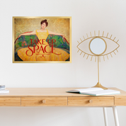 Take Up Space Vintage Art Print