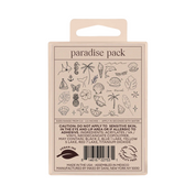 Paradise Hand-Drawn Temporary Tattoo z