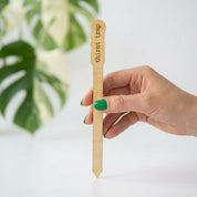 Wood Plant Stakes with Personality