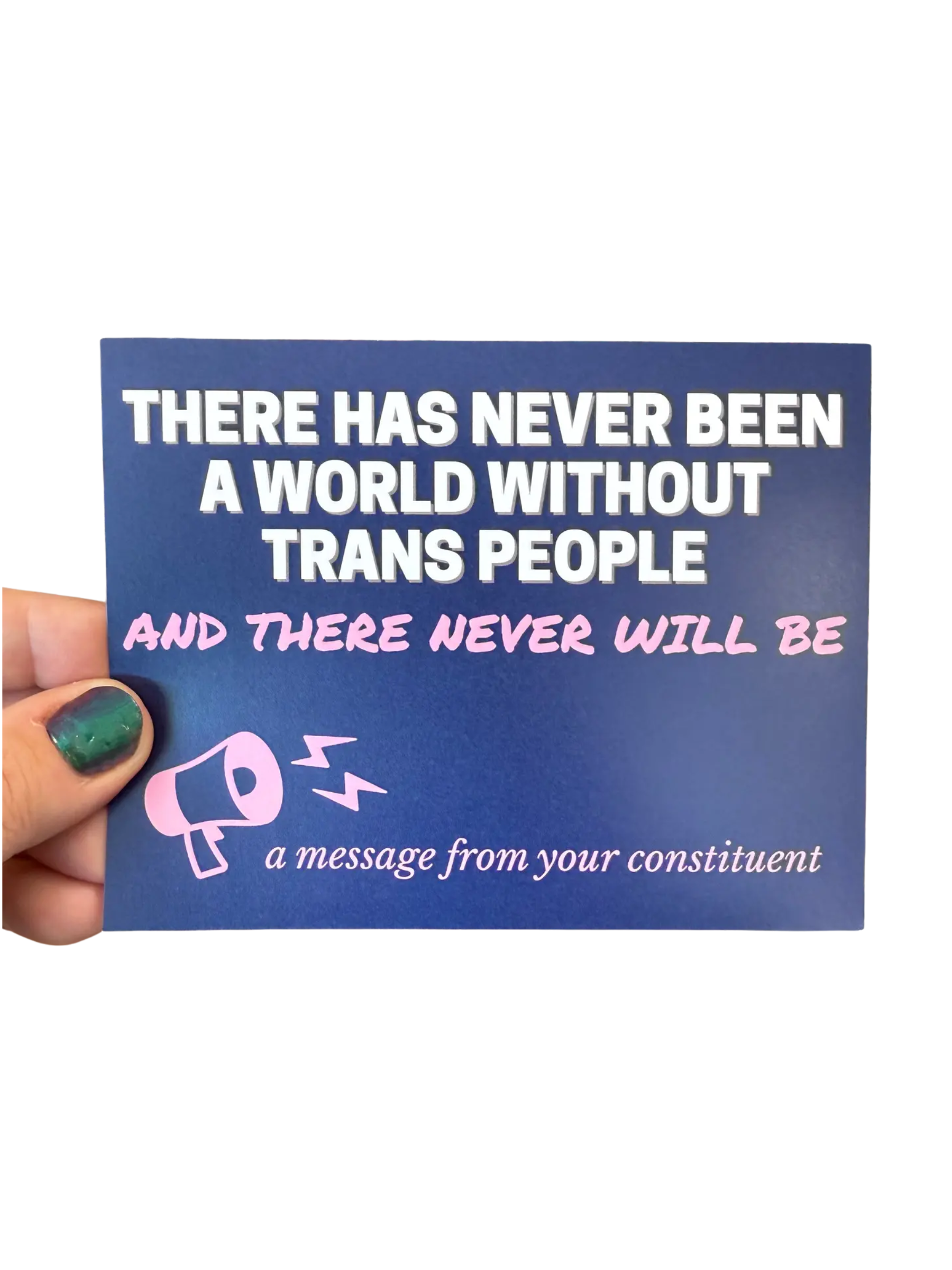 Write Your Rep: “A Message From Your Constituent” Political Postcards