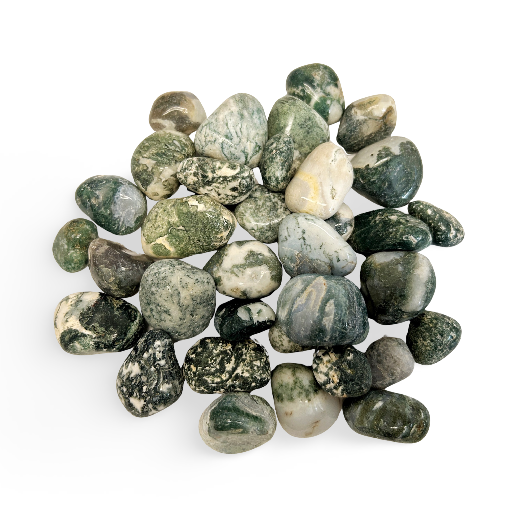 Tree Agate Tumbled Stone