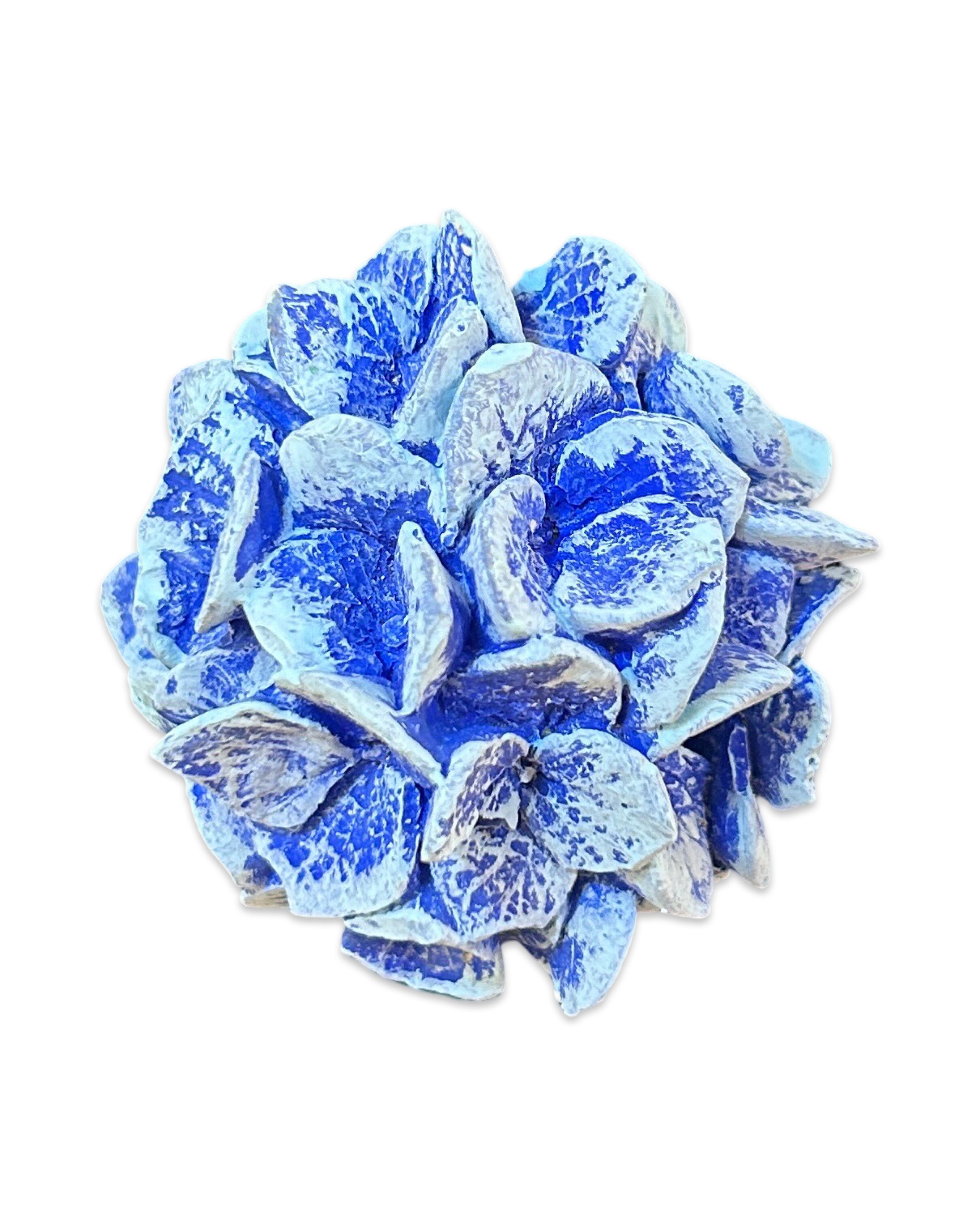 Hydrangea Flower Concrete Wall Art by Urban Soule