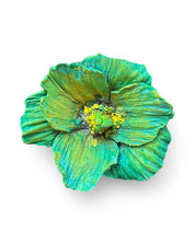 Himalayan Blue Poppy Concrete Flower Wall Art by Urban Soule