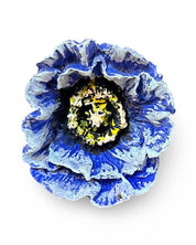 Poppy Flower Concrete Wall Art by Urban Soule