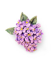 Lilac Flower Concrete Wall Art by Urban Soule