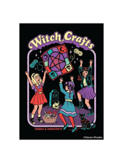 Witch Crafts Hobbies & Handicrafts Funny Retro Magnet