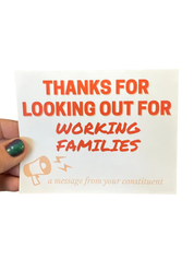 Write Your Rep: “A Message From Your Constituent” Political Postcards