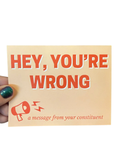 Write Your Rep: “A Message From Your Constituent” Political Postcards