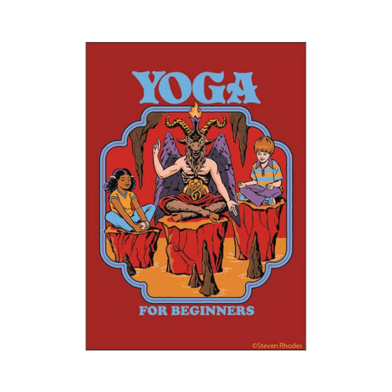 Yoga For Beginners Magnet