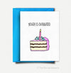 Youth is Overrated Birthday Card