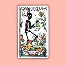 The Gardener Tarot Card Vinyl Sticker