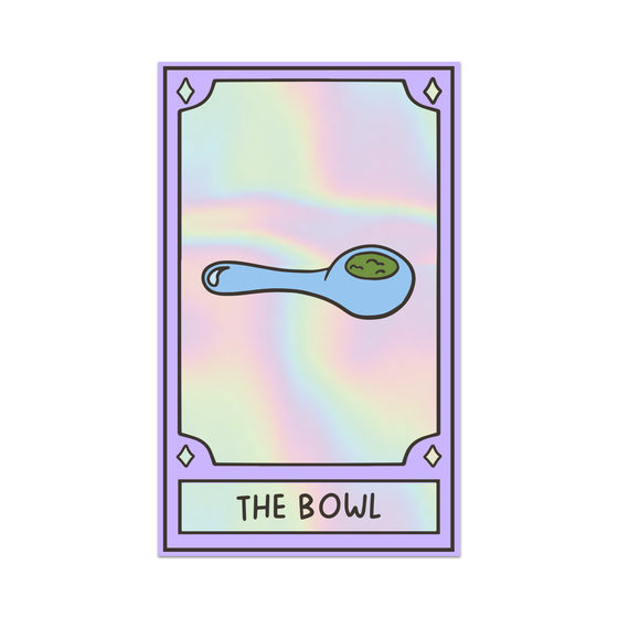 The Bowl – Weed Tarot Sticker