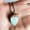 Amazonite Copper Necklace