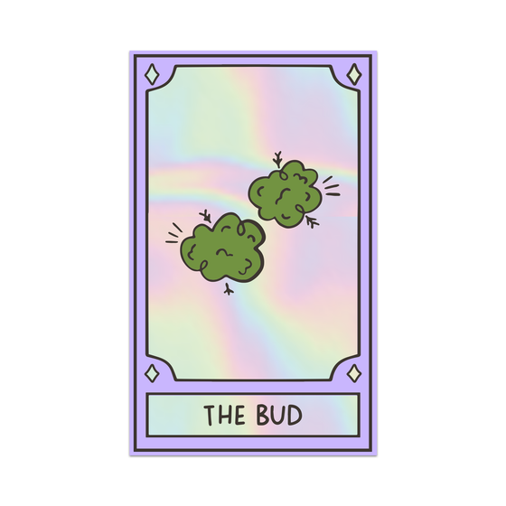 The Bud – Weed Tarot Sticker