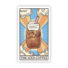  "The Iced Coffee" Tarot Card Vinyl Sticker