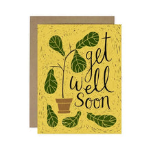  Get Well Soon Fiddle Leaf Fig Card