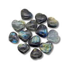 Labradorite Heart-Shaped Stone