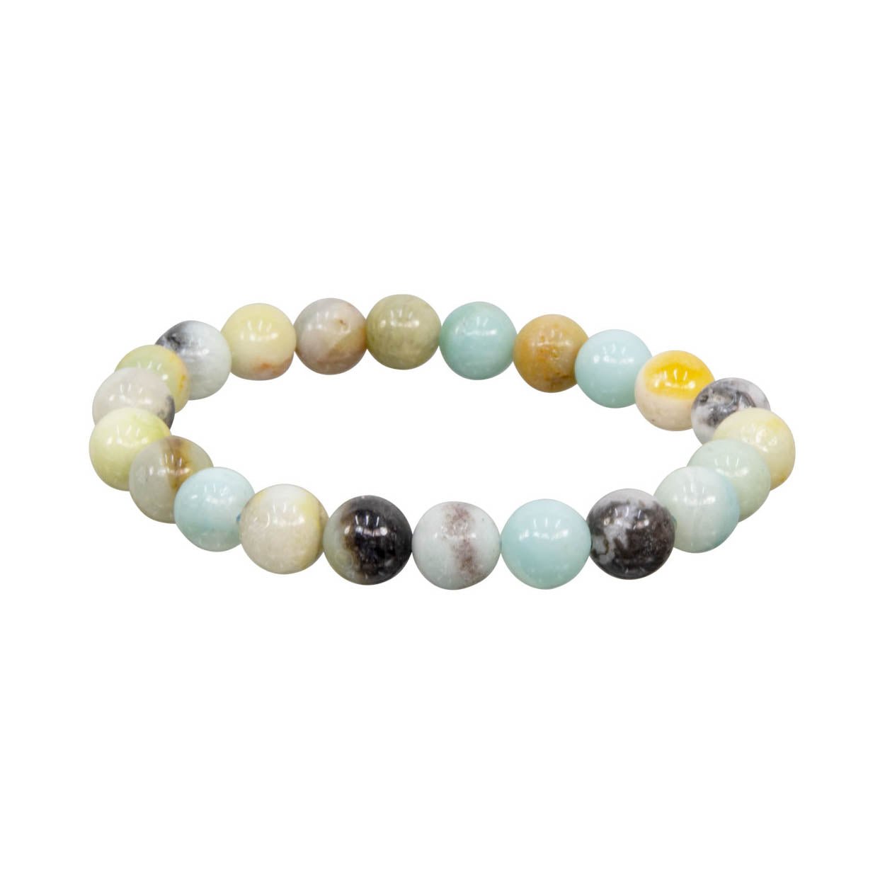 Mixed Amazonite Gemstone Energy Bracelet - Salt Your Soul Gift Co