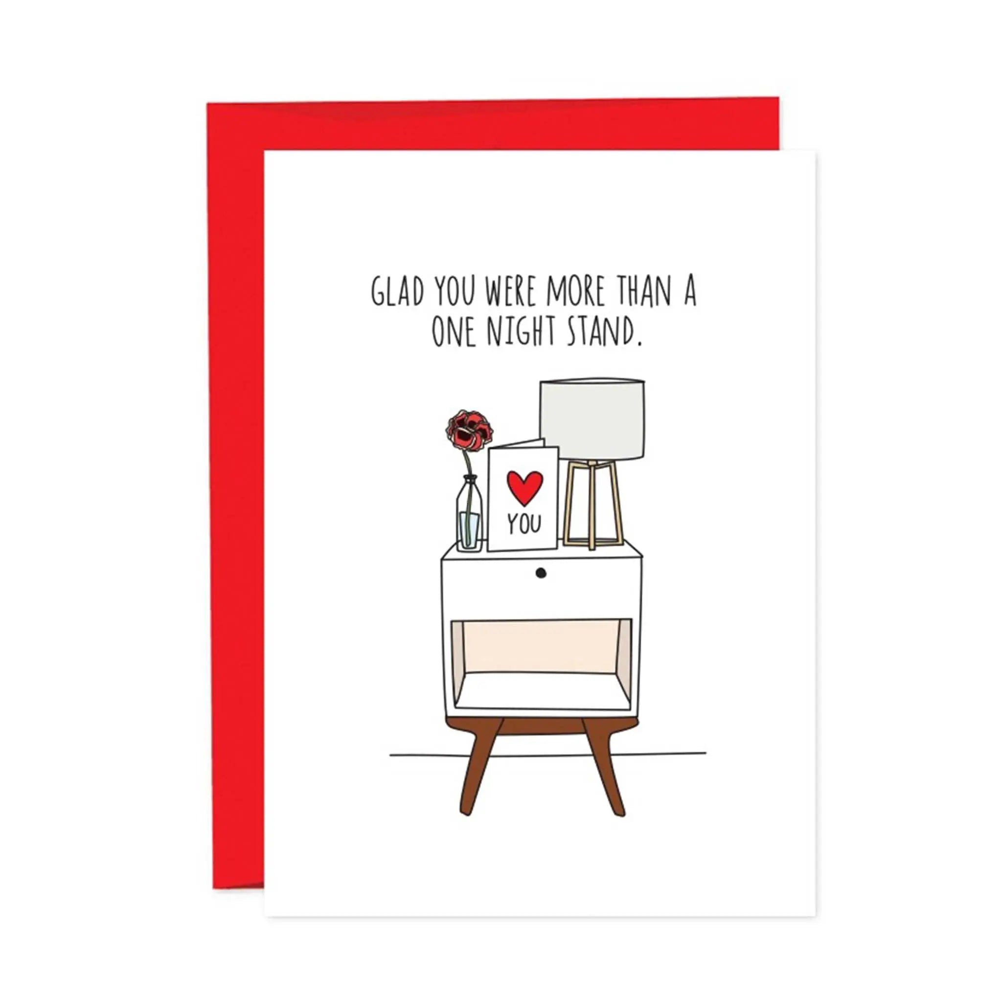 One Night Stand Love Card - Salt Your Soul Gift Co