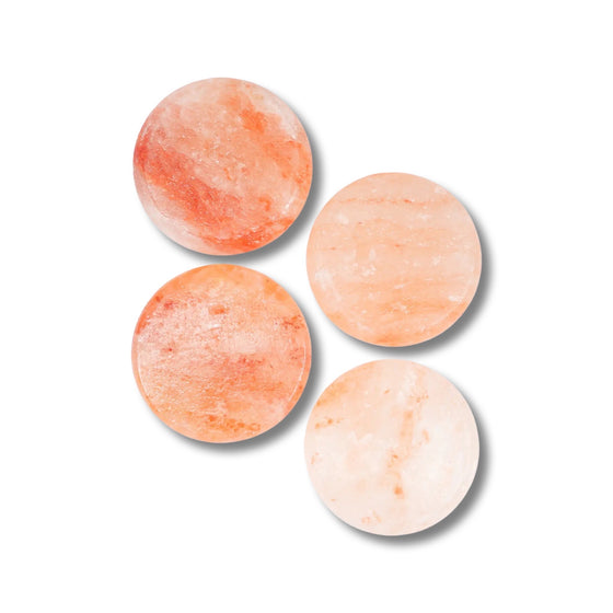 Himalayan Salt Stone | Small Round Disk
