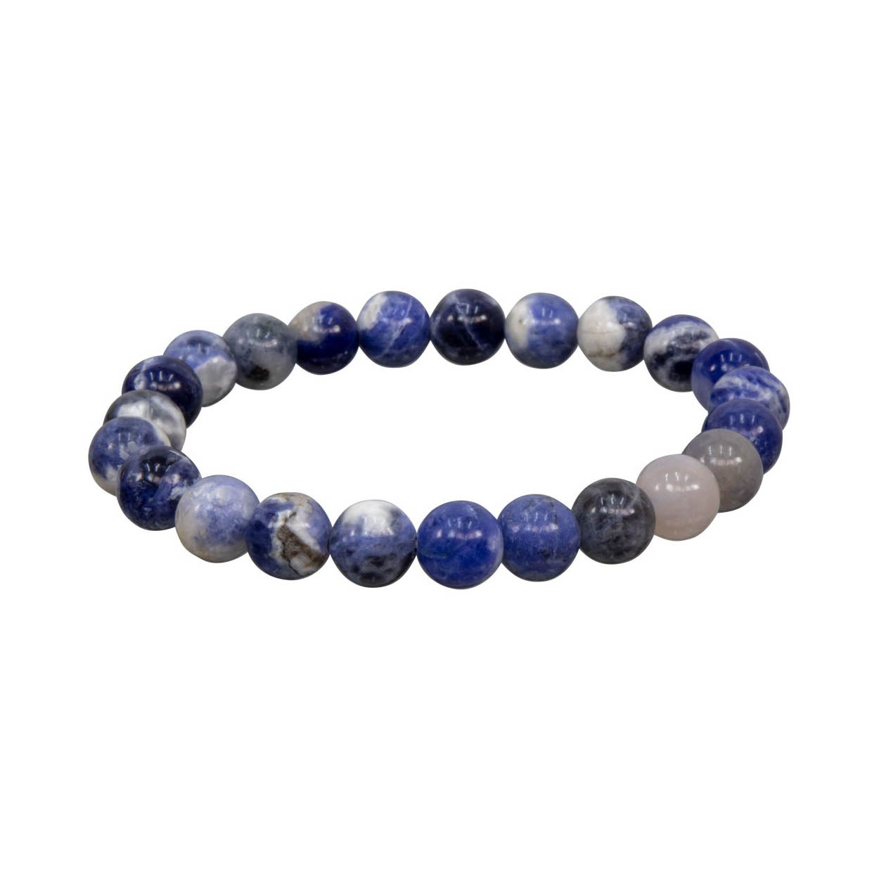 Sodalite Gemstone Energy Bracelet - Salt Your Soul Gift Co