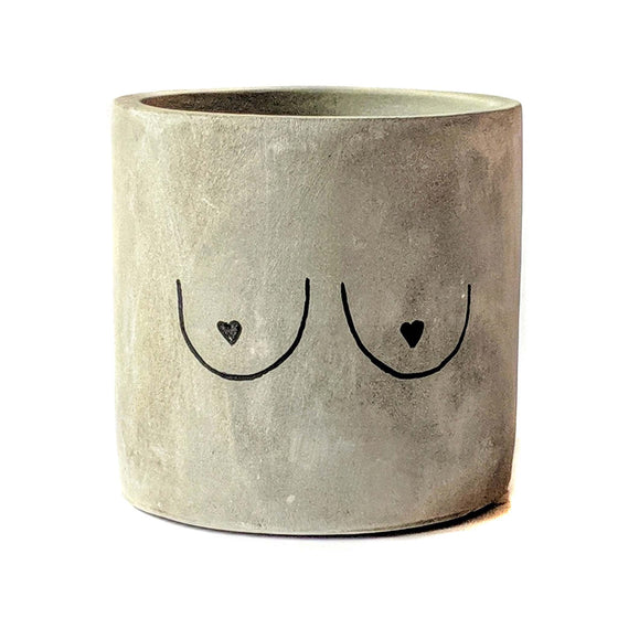 T*ts Up! Concrete Planter - Salt Your Soul Gift Co