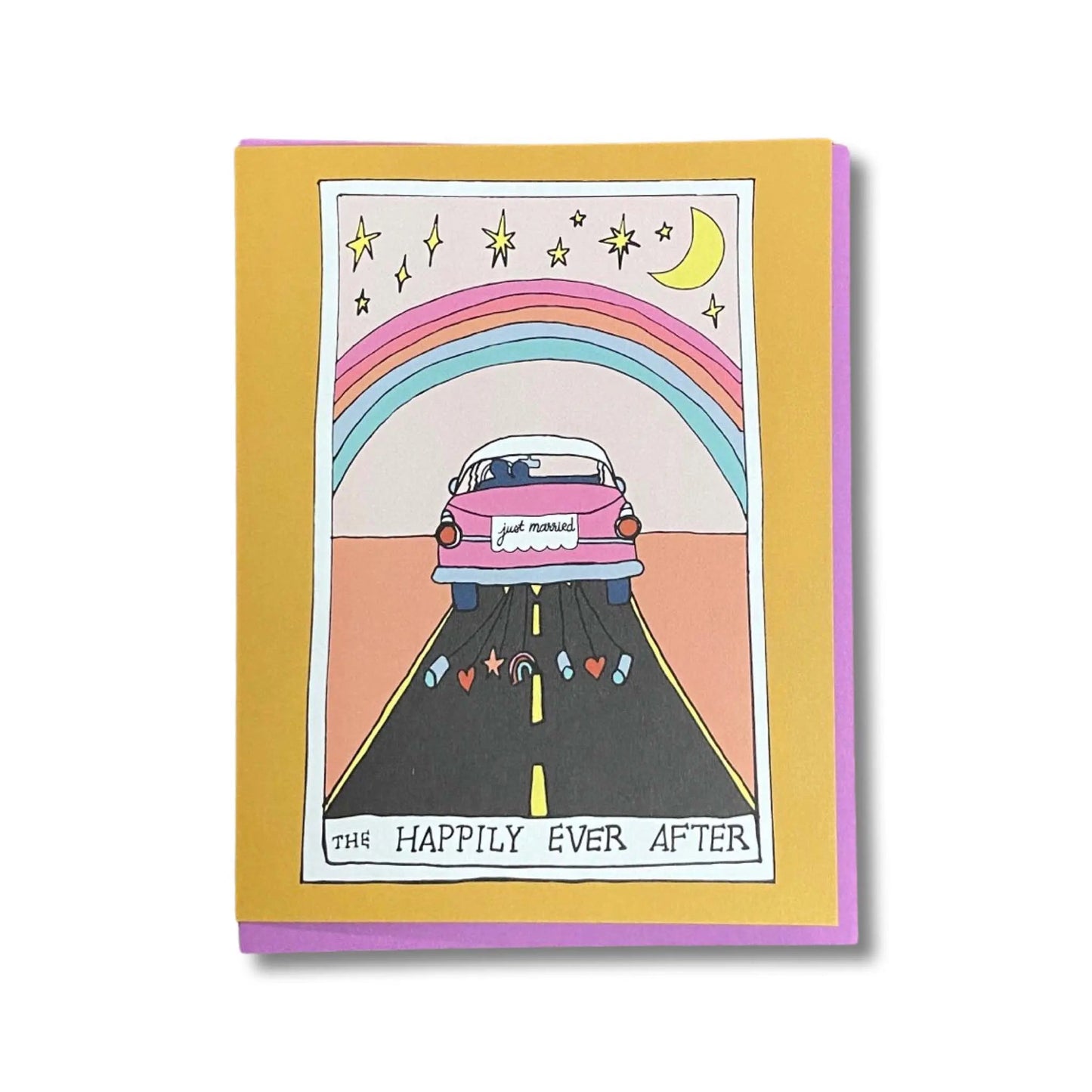 Wedding Tarot Just Married Card - Salt Your Soul Gift Co